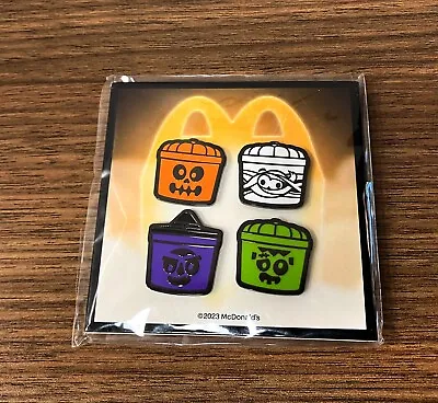 McDonald’s Halloween McBoo Pail Bucket Pins - Complete Set - DISCONTINUED • $40
