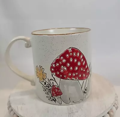 Big Mushroom Coffee Tea Mug Cup 21 Oz Summer Garden By Spectrum Designz NEW • $15.96