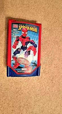 The Amazing Spider-man Mega Bloks 2005 - 1964 Model - Red Case - New • $45