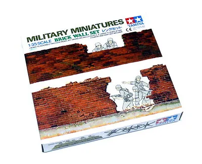 TAMIYA 35028 Military Model 1/35 Miniatures Brick Wall Set Scale Hobby • $19.90