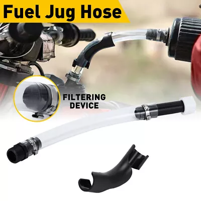 14  5 Gallon Fuel Jug Gas Can VP Racing Fuel Deluxe Cap Filler W/ Hose Bender • $11.99