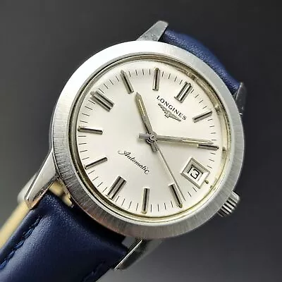 Vintage Longines 1501 Men Automatic Cal. 506 Dress Watch Steel Case Works Well • £482.83
