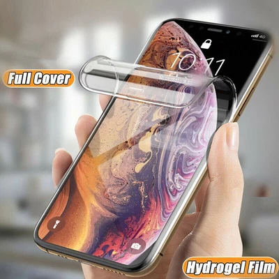 $4.83 • Buy Screen Protector For IPhone 14 13 12 Pro Max XR XS Mini Matte Hydrogel Film