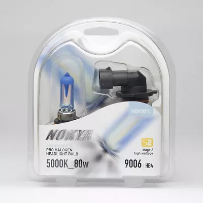 9006/HB4 Headlight Bulbs Nokya Cosmic White 7000K 80W (Stage 2) NOK8010 • $22.26