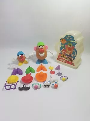 1995 Mr. Potato Head And Li'l Potato Kid Silly Suitcase Playskool Clean Complete • $16.99