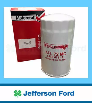 $18.19 • Buy Genuine Ford  F250 F350 Rm Rn 7.3L V8 Power Stroke Oil Filter 2001 On Afl72Mc