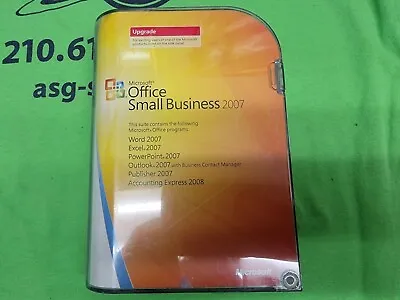 Microsoft Office Small Business Upgrade 2007 X12-08297 • $18.99