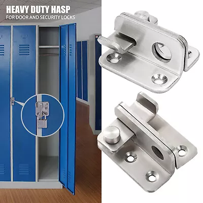 Heavy Duty Hasp And Staple Padlock Clasp For Sheds And Door Security Locks VO • £6.89