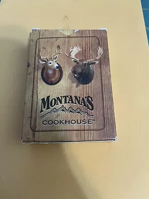 Montana's Cookhouse Playing Cards • $11
