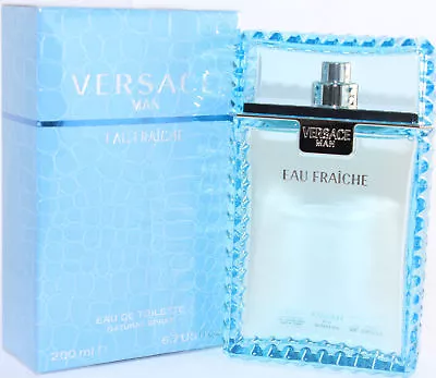 Versace Eau Fraiche By Versace 6.7/6.8 Oz EDT Spray For Men - New In Box • $69.99