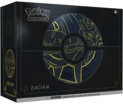 $99.99 • Buy Pokemon TCG Sword & Shield Elite Trainer Box Plus Zacian Version