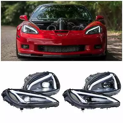 2005-2013 C6 Corvette Morimoto XB (GTR Carbide) C8-Style LED Headlights • $1550