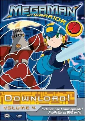 - Megaman - Nt Warrior - Download! (vol. 4) - DVD - Animated Color Subtitled • $187.95