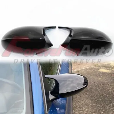 Side View Mirror Cover Caps For BMW E90 E91 E92 E93 PRE-LCI Gloss Black M3 Style • $26