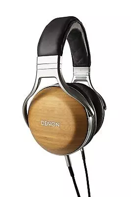 Denon AH-D9200 Mousou-Bamboo Over-Ear Hi-Res Premium Headphones AH-D9200EM NEW • $1237.92