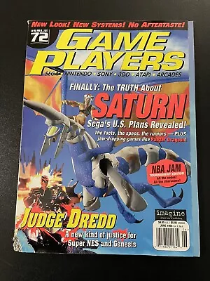 Game Players Magazine Vol.8 No.6 The Truth About Saturn (June 1995) • $13.99