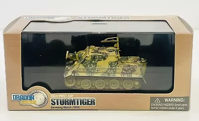 Dragon Armor 1:72 Sturmtiger 38cm RW61 AUF Germany March 1945 Diecast 60114 New • $19.95