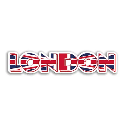2 X 10cm London Vinyl Stickers - Flag England City Travel GB UK Sticker #75327 • £3.99
