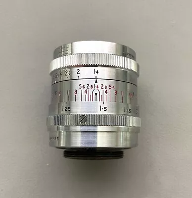 Taylor Hobson Cooke Ivotal 1 Inch 25mm F1.4 C Mount Cine Lens Bolex • $215