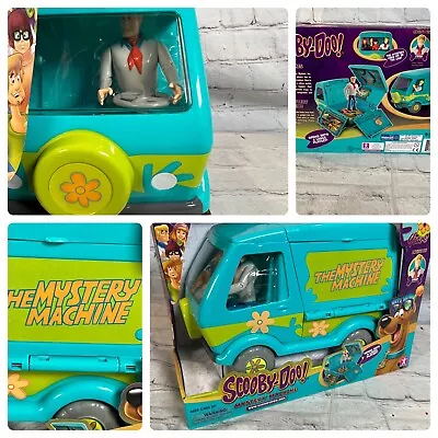 Scooby-Doo Mystery Machine Toy Van With Fred Figure NIB See Video • $34.95