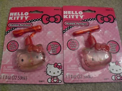 Lot Of 2 Hello Kitty Bubble Pendants 23811 NIP • $19