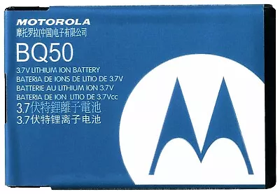 MOTOROLA BQ50 OEM Replacement BATTERY Lithium Ion W233 W370 W376 SNN5804B BQ50 • $4.99