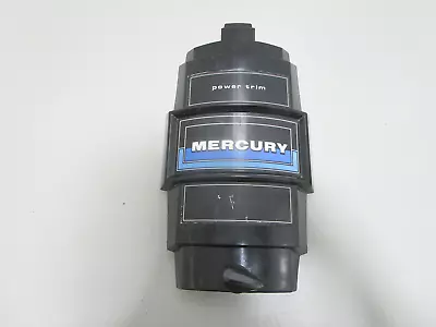 Mercury Outboard 6 Cylinder 115 Power Trim Front Cowling Cover 80's Black/Blue • $55