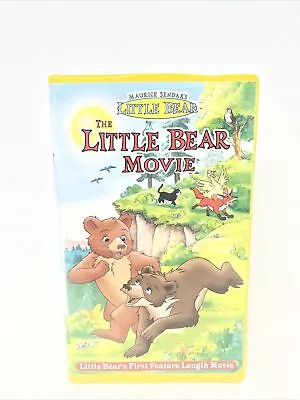 The Little Bear Movie (VHS 2001) Maurice Sendak RARE ORANGE TAPE • $11.95