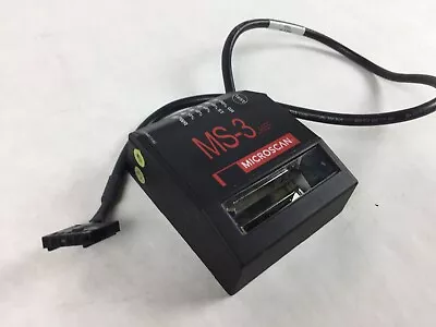 Microscan MS-3 Laser Barcode Scanner Reader FIS-0003-0160G • $38.70