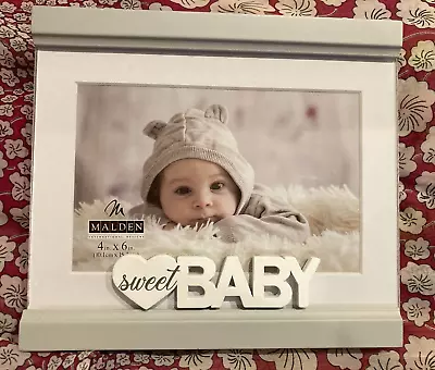 Malden Sweet Baby 4 X 6 Photo Frame - Hang Or Stand • $8.99