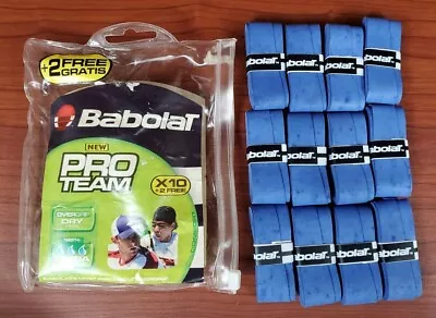 Babolat Pro Team Xcel Comfort Overgrip 12 Pack - Blue • $24.99