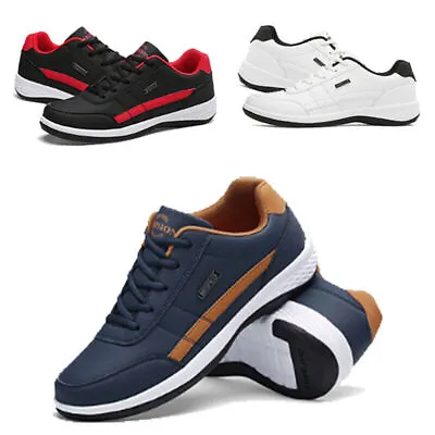 Men's Casual Sneakers Tennis Running Orthopedic Outdoor Sports Trainers Shoes *8 • £20.39