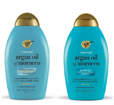 OGX Argan Oil Of Morocco Sulfate Free Shampoo For Dry Hair 385ml (Pack Of 1) • £4.99
