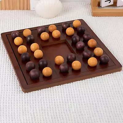 Tic TAC Toe Game Dual Challenge Hand Crafted Interactive Chess Toy For Adults • £24.20