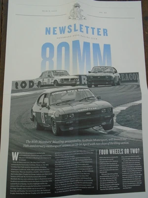 £0.99 • Buy Goodwood Road Racing Club News Letter March 2023 -Brand New