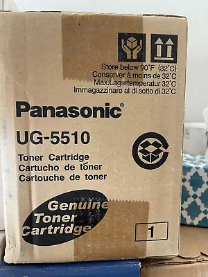 Genuine OEM Panasonic UG-5510 Toner Cartridge Black Factory SEALED!!! • $36.09