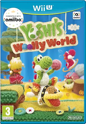 Yoshi's Wooly World Nintendo WII U Video Game Original UK Release • £29.99