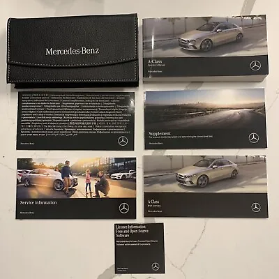 2020 Mercedes-Benz A Class Owners Operators Manual With Case OEM Free Shipping • $41.40