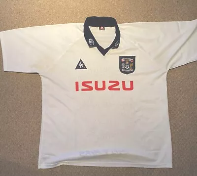 1997/98 Coventry City Vintage Le Coq Sportif Away Football Shirt - Sz 46-48” • £25