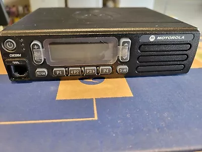 Motorola CM300D AAM01JQH9JC1AN VHF 136-174 MHz 99 Ch 45 Watt Mobile Radio • $380