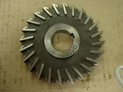 Moon 4 X 5/16 X 1 3⁰ Taper Per Side Horizonal Side Milling Cutter 1/4 Key • $30