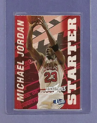1997-98 Ultra Michael Jordan Ultrabilities #1 HOF Insert NM • $18.60