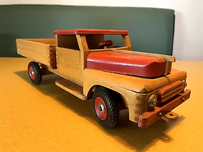 Wooden Dump Truck Vintage Handmade Toy • $39