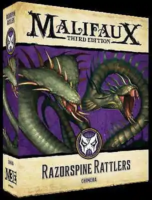 Malifaux 3E Neverborn Razorspine Rattler 28mm WYR23429 • $29.75