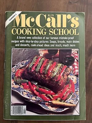 McCall's Cooking School Magazine No. 5 Cookbook 1978 • $12.99