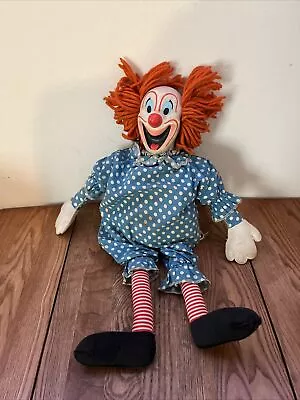 Vintage 1960's Rare Bozo The Clown Pull-String Talking Doll Sound Is Inaudible  • $19.99