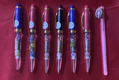 6 Vintage 2000 Harry Potter Light-Up Pens LED Black Ink + 1 Hermione Pen • $35