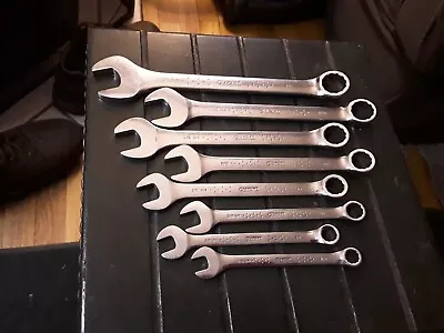  Mac Tools EXPERT Series 8 Pc. 11/32” –3/4” SAE 12-Point Combination Wrench Set • $119.99