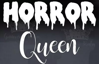 Horror Queen Movie Halloween Vinyl Decal Custom Car Truck Window Sticker • $10.94