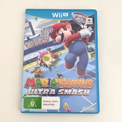 Genuine Nintendo Wii U Mario Tennis Ultra Smash PAL AUS Free Shipping! • $29.99